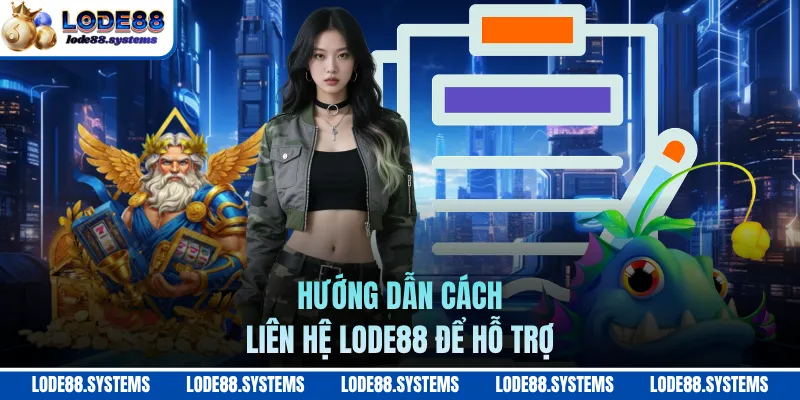 Hướng dẫn cách liên hệ LODE88 để hỗ trợ